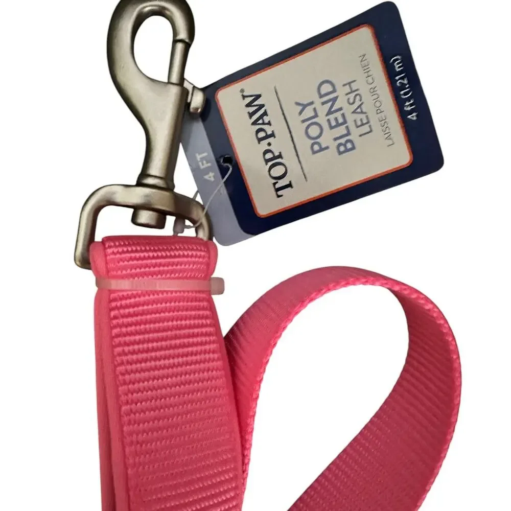 NWT Top Paw Watermelon No Pull Dog Harness & Matching‎ Pink Leash Set Medium 🍉
